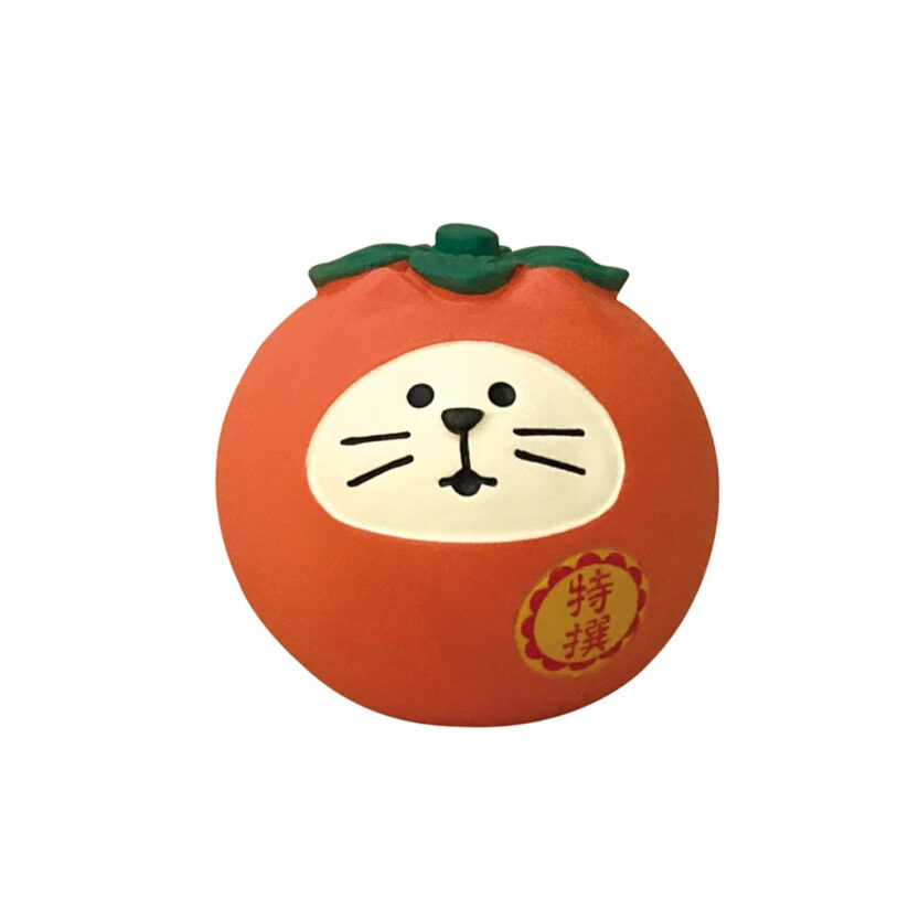 Japanese Zakka Style Miniature Cat Carry Persimmon - Image 3